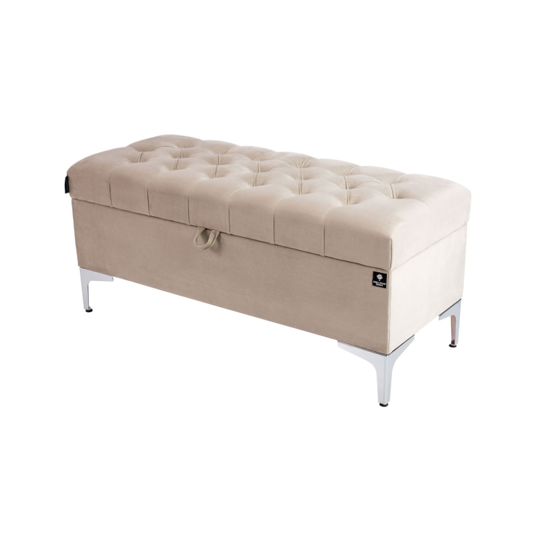 Tufted Storage Bench