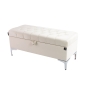 Tufted Storage Bench