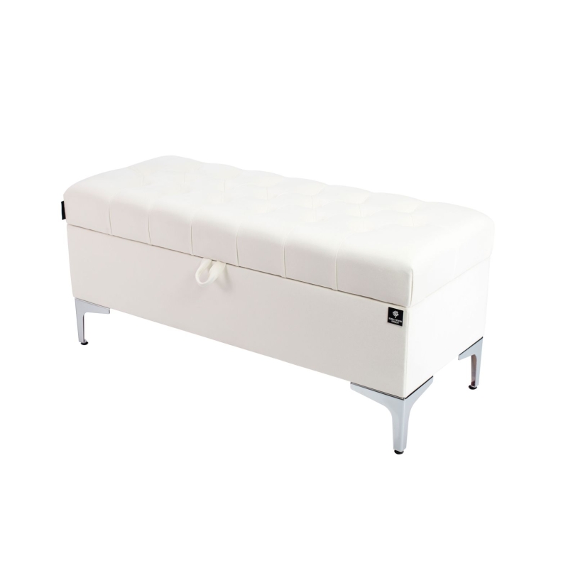 Tufted Storage Bench