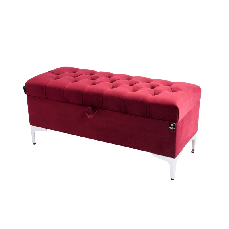 Tufted Storage Bench