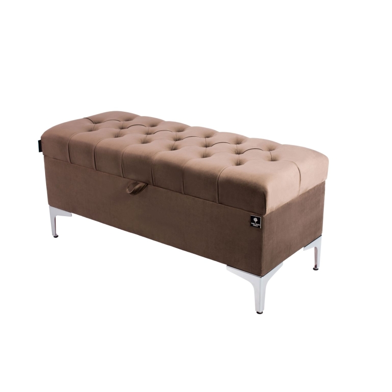 Tufted Storage Bench