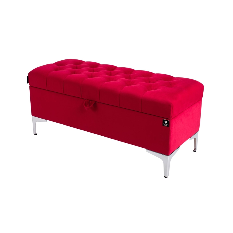 Tufted Storage Bench