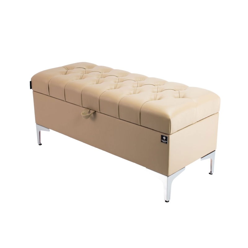 Tufted Storage Bench