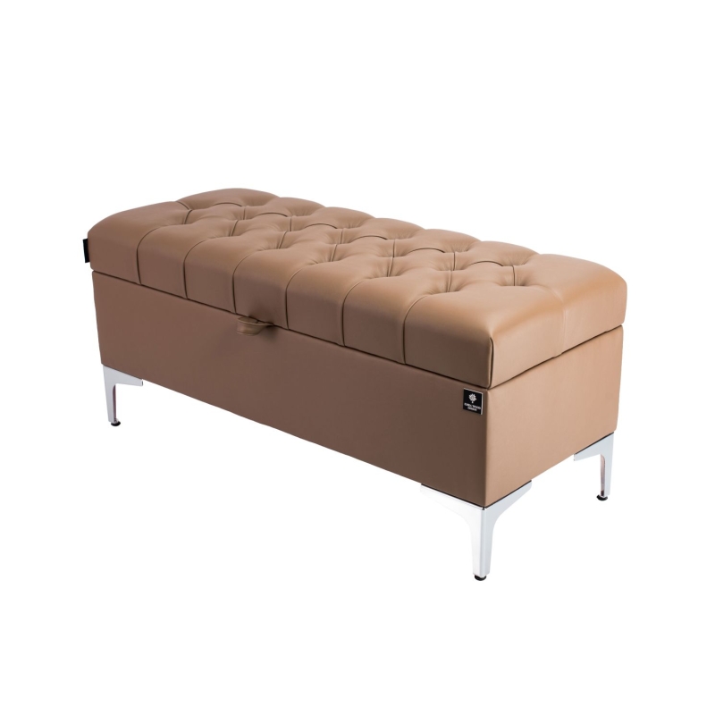 Tufted Storage Bench