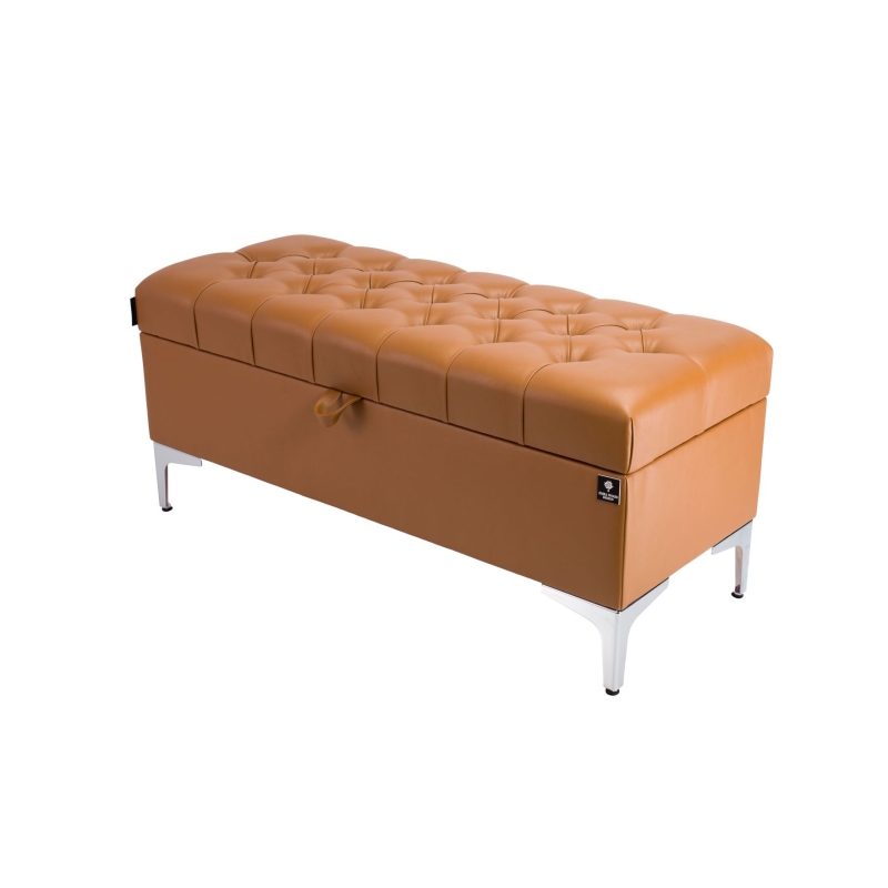 Tufted Storage Bench