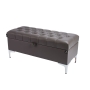 Tufted Storage Bench