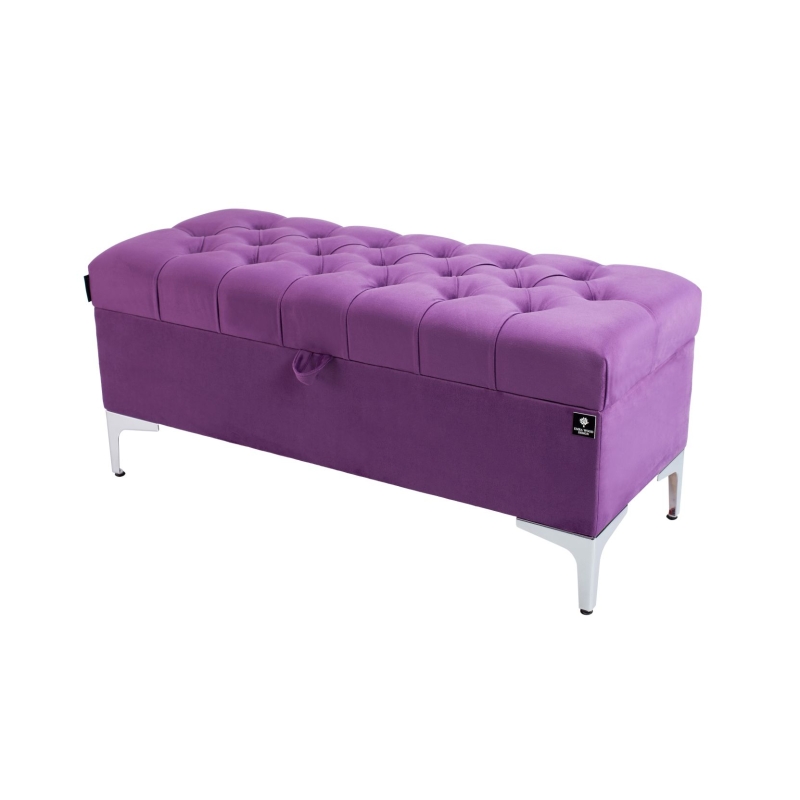 Tufted Storage Bench