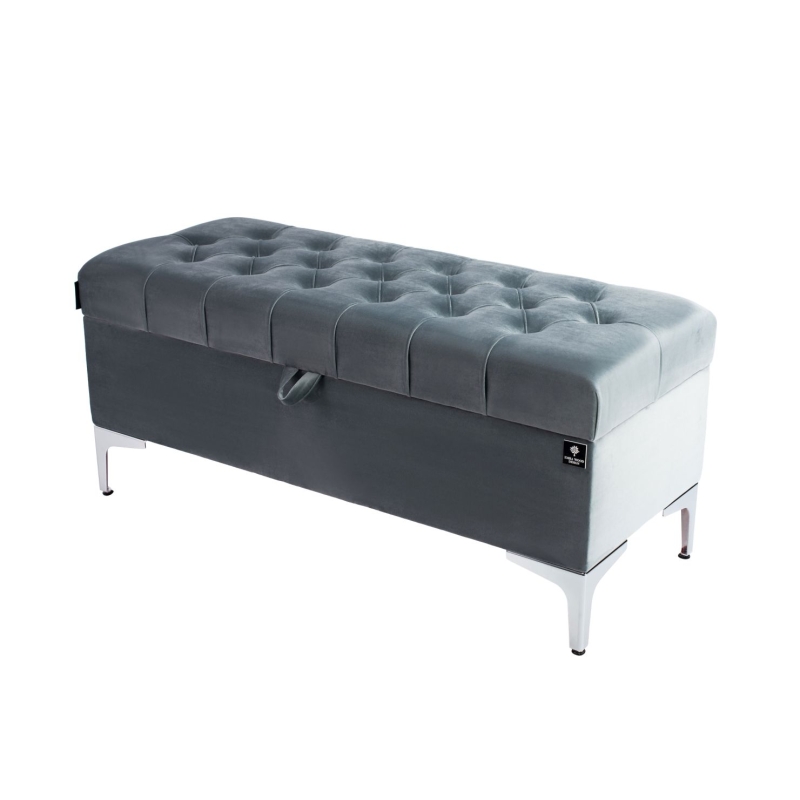 Tufted Storage Bench