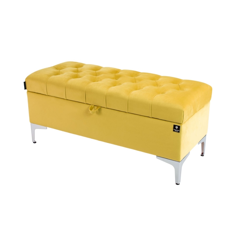 Tufted Storage Bench