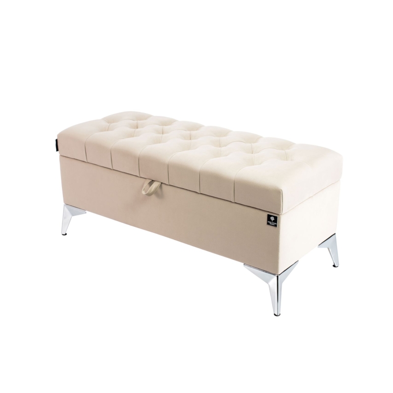 Tufted Storage Bench