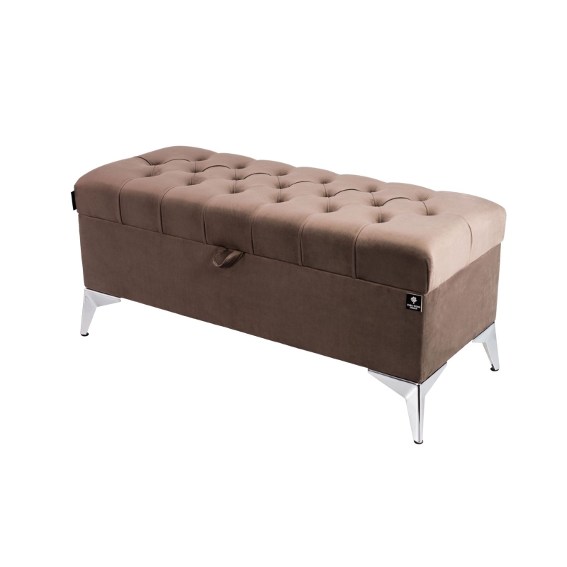 Tufted Storage Bench