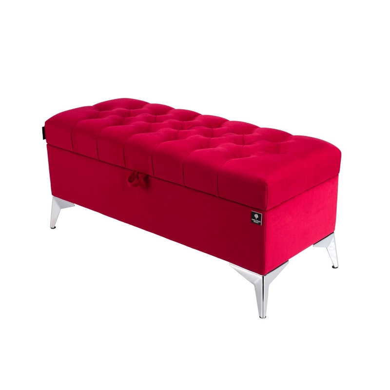 Tufted Storage Bench