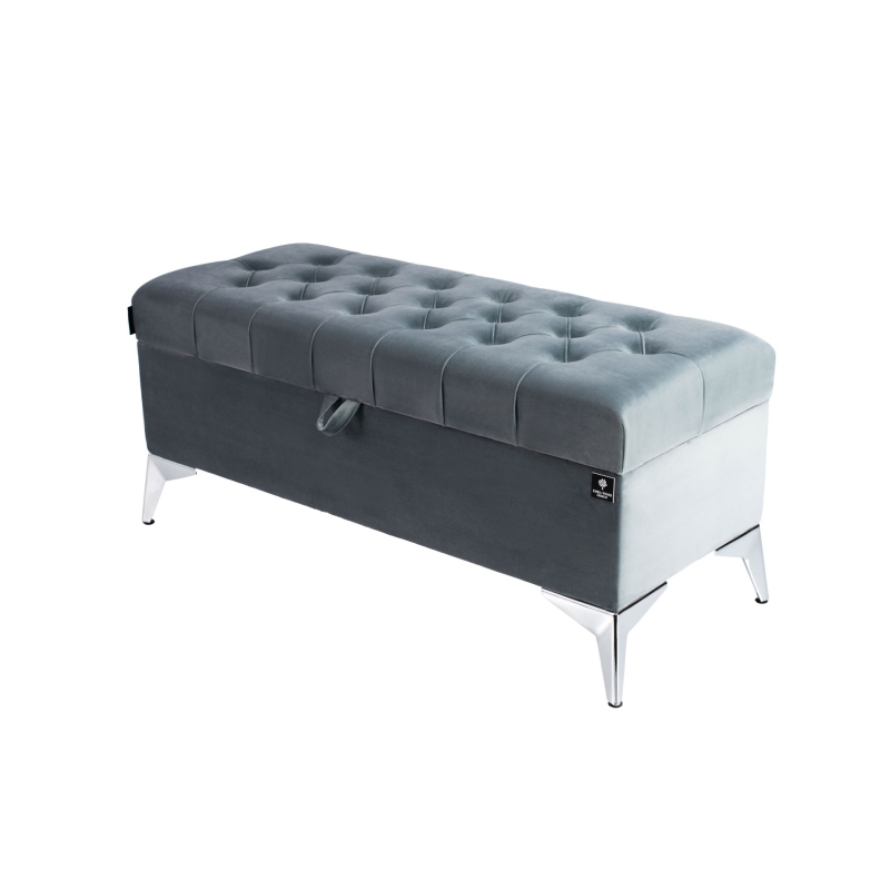 Tufted Storage Bench