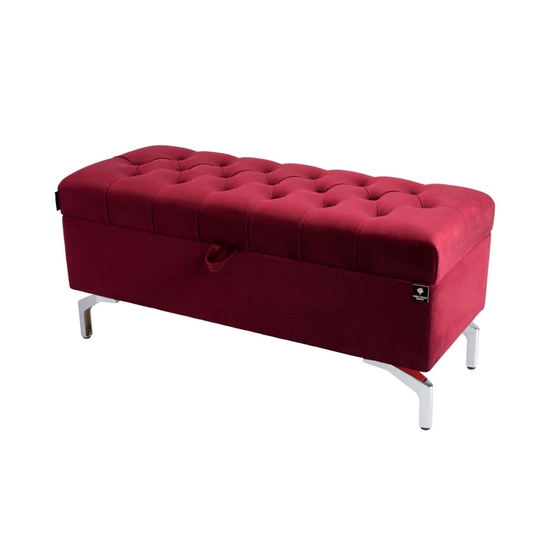 Tufted Storage Bench