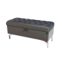 Tufted Storage Bench