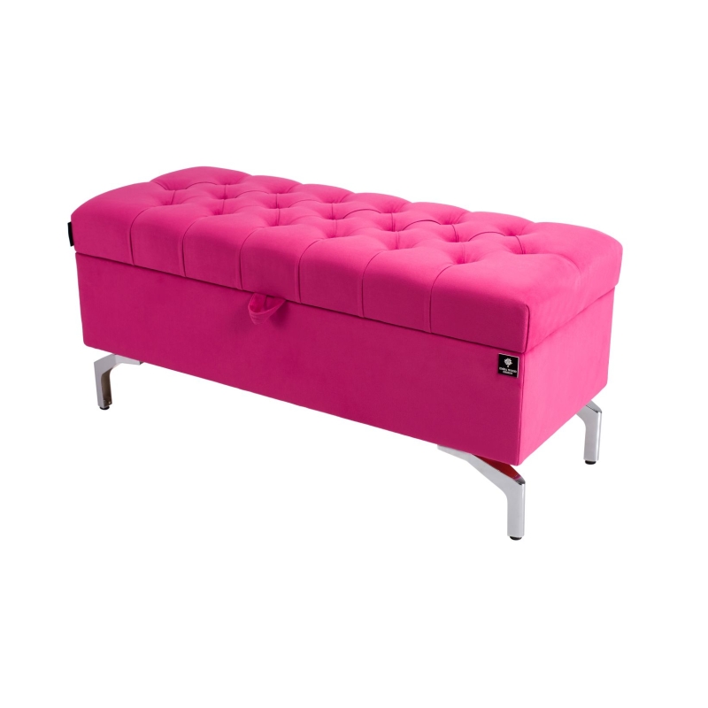 Tufted Storage Bench