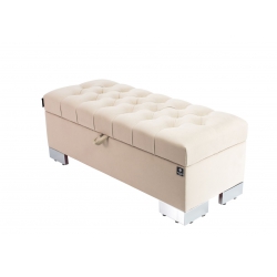 Tufted Storage Bench