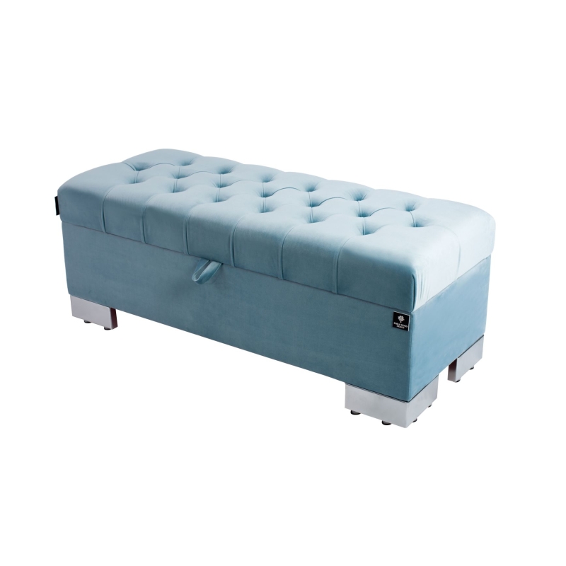 Tufted Storage Bench