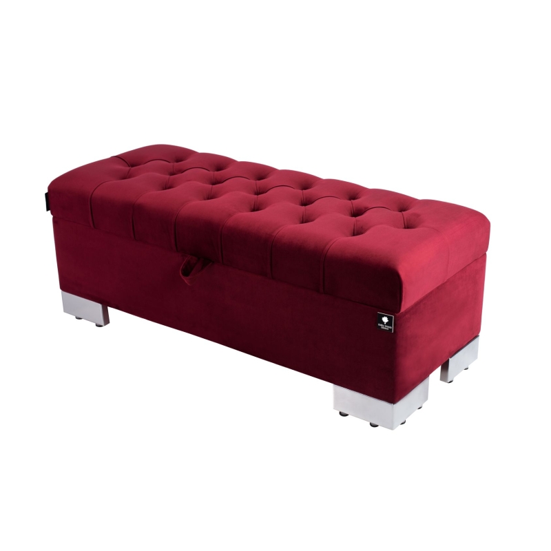 Tufted Storage Bench