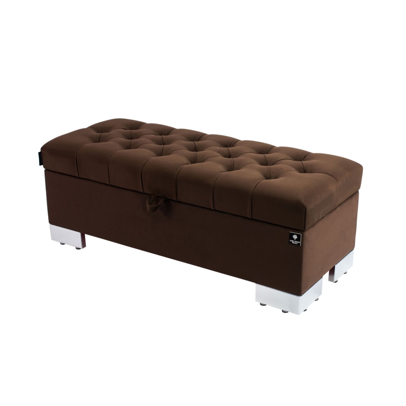 Tufted Storage Bench