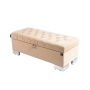 Tufted Storage Bench