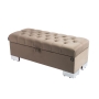 Tufted Storage Bench