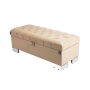 Tufted Storage Bench