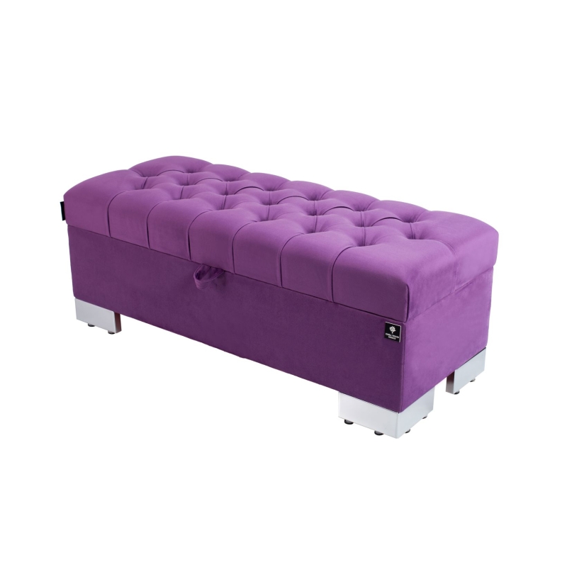 Tufted Storage Bench