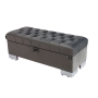 Tufted Storage Bench