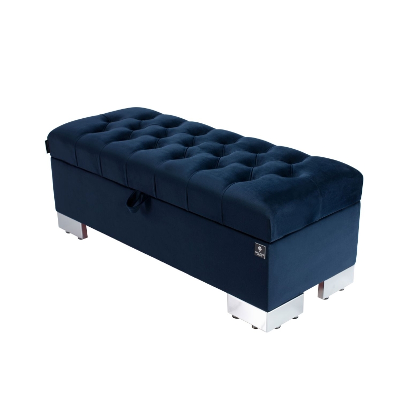 Tufted Storage Bench