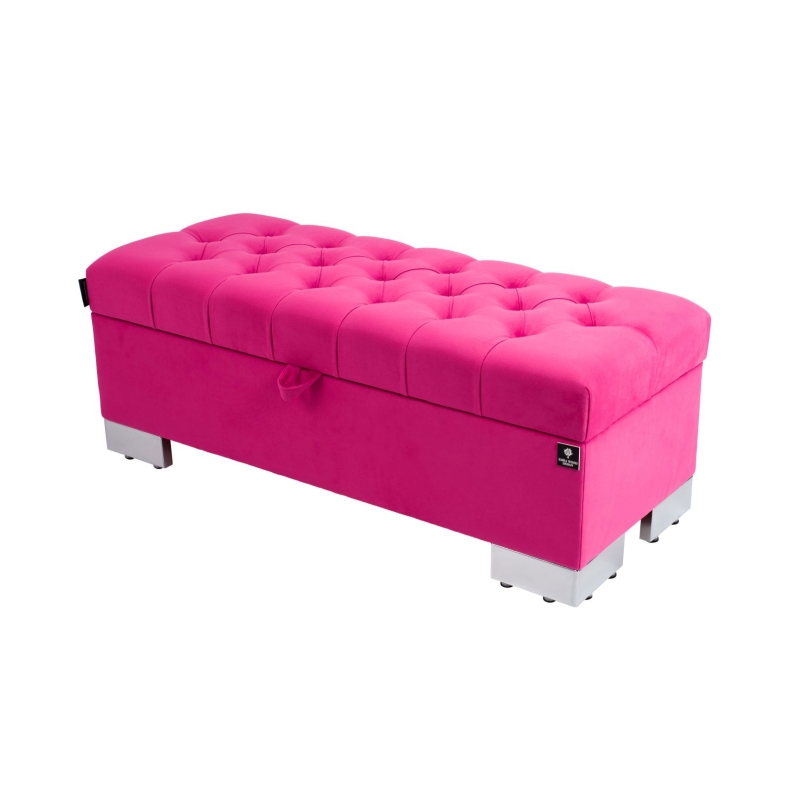 Tufted Storage Bench