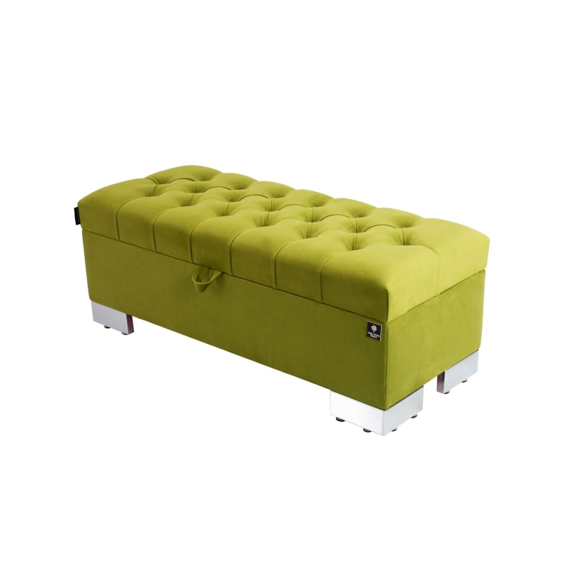 Tufted Storage Bench