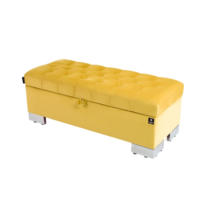 Tufted Storage Bench