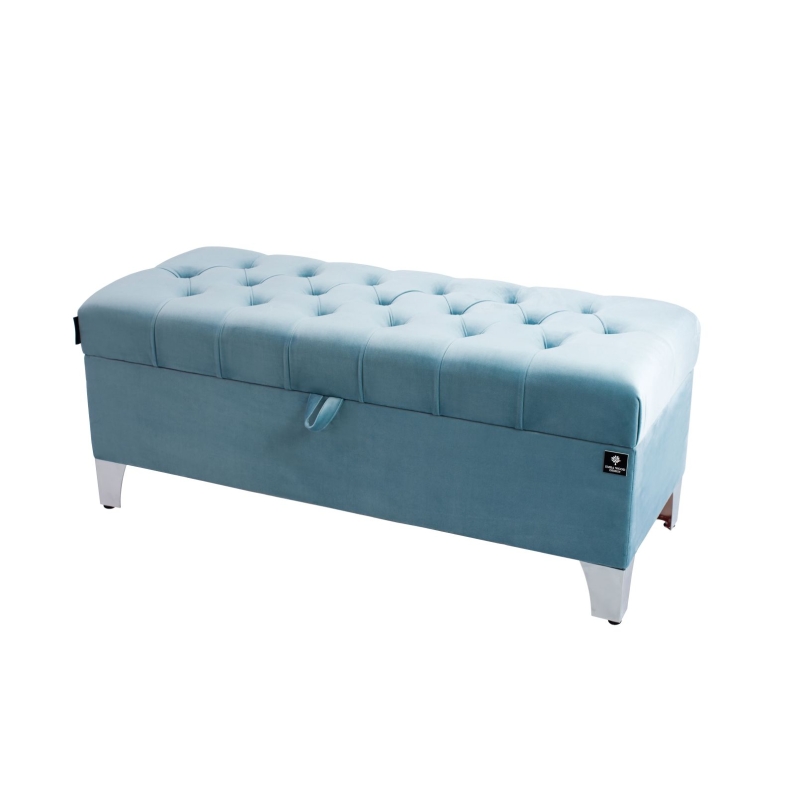 Tufted Storage Bench