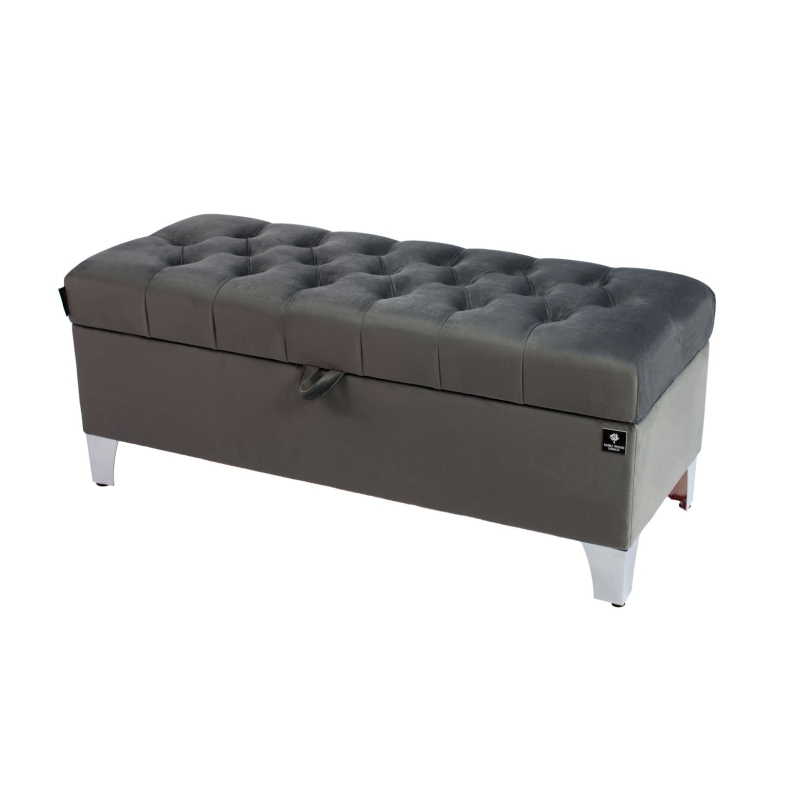 Tufted Storage Bench