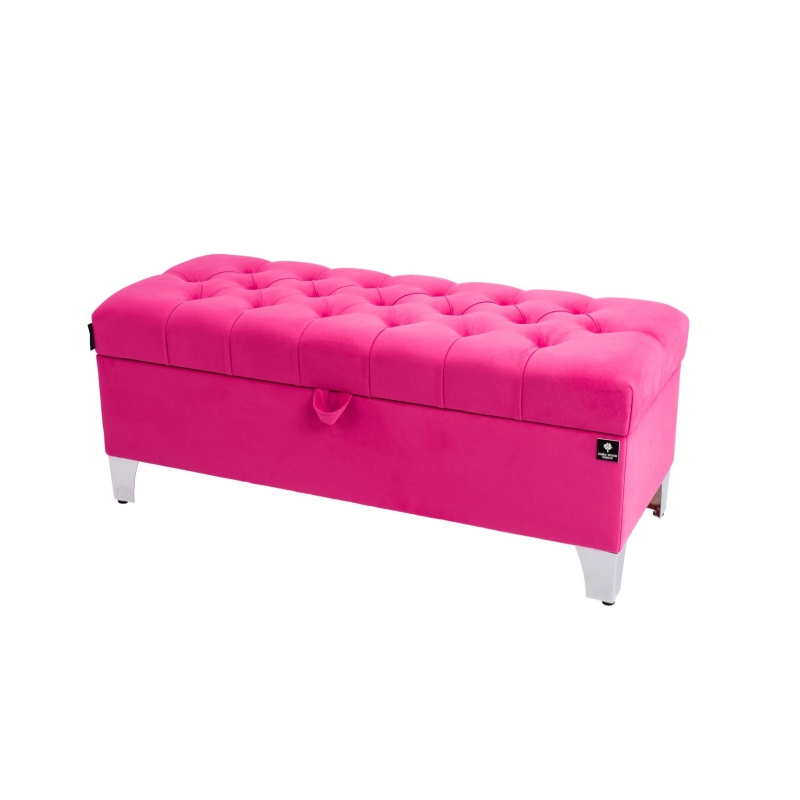 Tufted Storage Bench