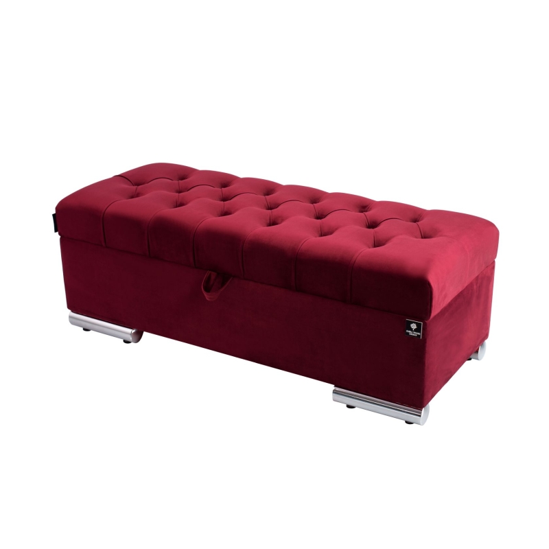 Tufted Storage Bench