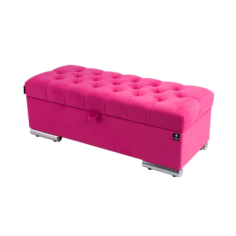 Tufted Storage Bench