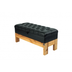 Kufer Pikowany Butelkowa Żółcień Cytrynowa Guzik Tapicerowany/Kryształ Q-1 Rozmiary od 50 cm do 200 cm