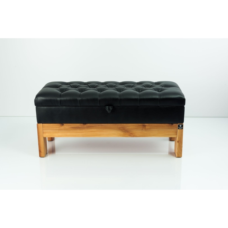 Kufer Pikowany Butelkowa Żółcień Cytrynowa Guzik Tapicerowany/Kryształ Q-1 Rozmiary od 50 cm do 200 cm