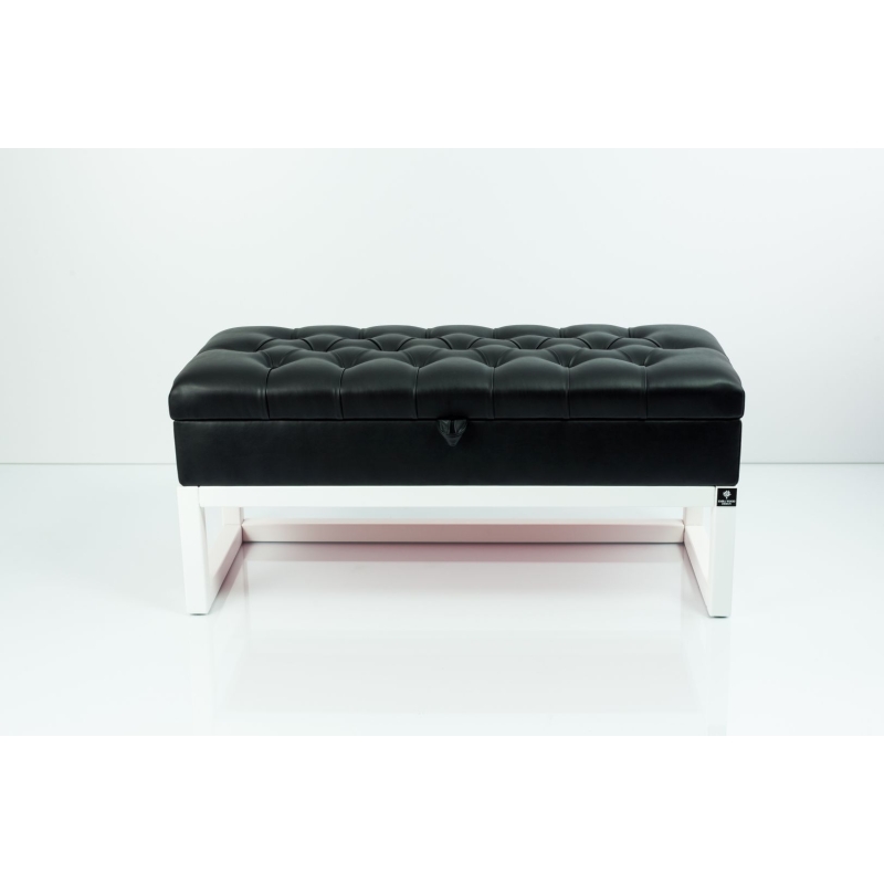 Kufer Pikowany Butelkowa Żółcień Cytrynowa Guzik Tapicerowany/Kryształ Q-1 Rozmiary od 50 cm do 200 cm