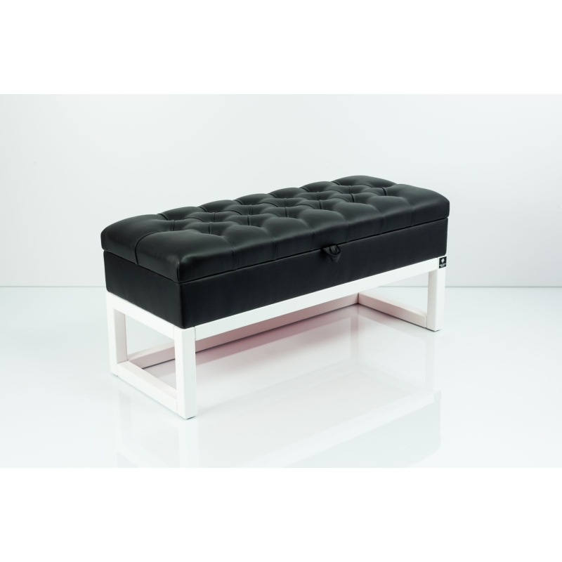 Kufer Pikowany Butelkowa Żółcień Cytrynowa Guzik Tapicerowany/Kryształ Q-1 Rozmiary od 50 cm do 200 cm