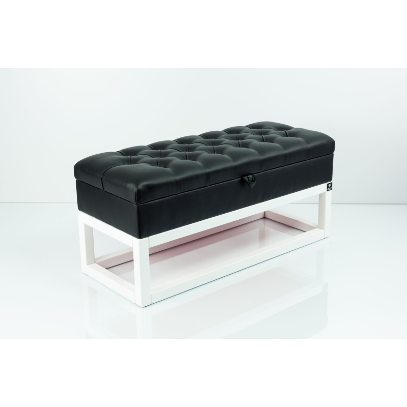 Kufer Pikowany Butelkowa Żółcień Cytrynowa Guzik Tapicerowany/Kryształ Q-1 Rozmiary od 50 cm do 200 cm