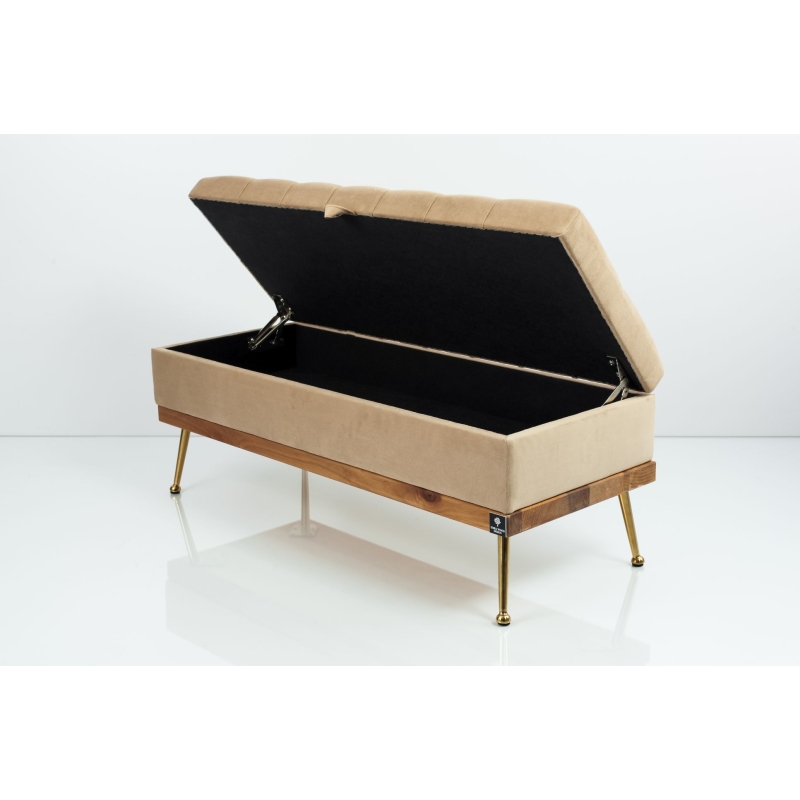 Kufer Pikowany Butelkowa Żółcień Cytrynowa Guzik Tapicerowany/Kryształ Q-1 Rozmiary od 50 cm do 200 cm