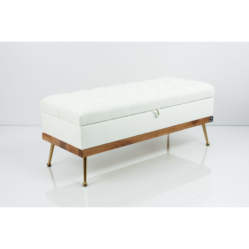 Kufer Pikowany Butelkowa Żółcień Cytrynowa Guzik Tapicerowany/Kryształ Q-1 Rozmiary od 50 cm do 200 cm