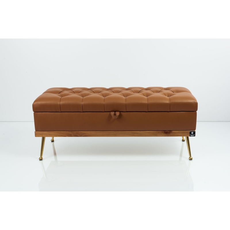 Kufer Pikowany Butelkowa Żółcień Cytrynowa Guzik Tapicerowany/Kryształ Q-1 Rozmiary od 50 cm do 200 cm