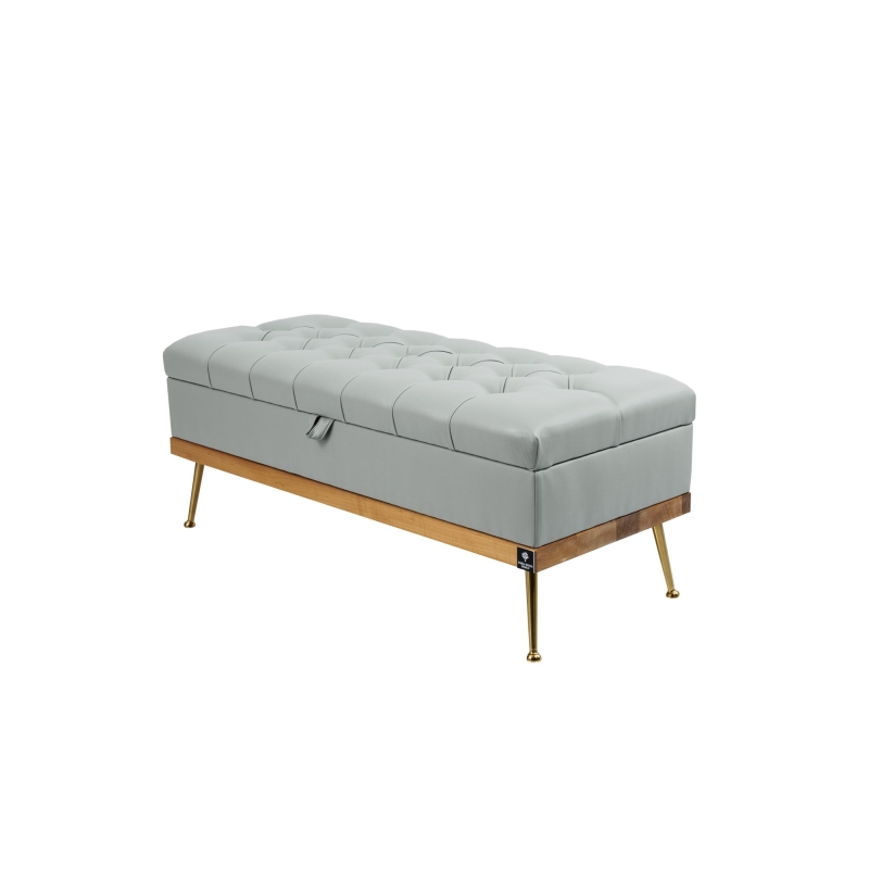 Kufer Pikowany Butelkowa Żółcień Cytrynowa Guzik Tapicerowany/Kryształ Q-1 Rozmiary od 50 cm do 200 cm