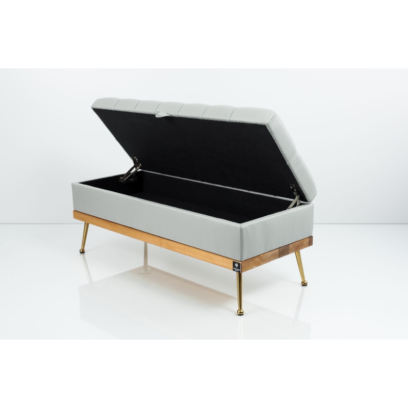 Kufer Pikowany Butelkowa Żółcień Cytrynowa Guzik Tapicerowany/Kryształ Q-1 Rozmiary od 50 cm do 200 cm