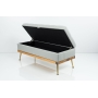 Kufer Pikowany Butelkowa Żółcień Cytrynowa Guzik Tapicerowany/Kryształ Q-1 Rozmiary od 50 cm do 200 cm