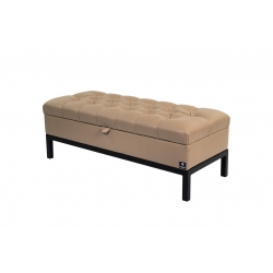 Kufer Pikowany Butelkowa Żółcień Cytrynowa Guzik Tapicerowany/Kryształ Q-1 Rozmiary od 50 cm do 200 cm